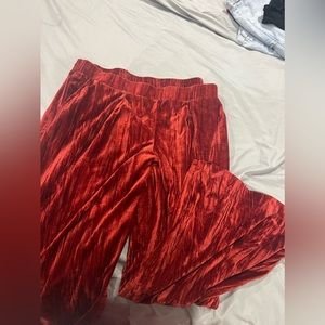 Velvet pants